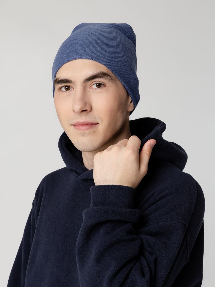 Шапка Hey, синяя (черника) / Миниатюра WWW (1000)