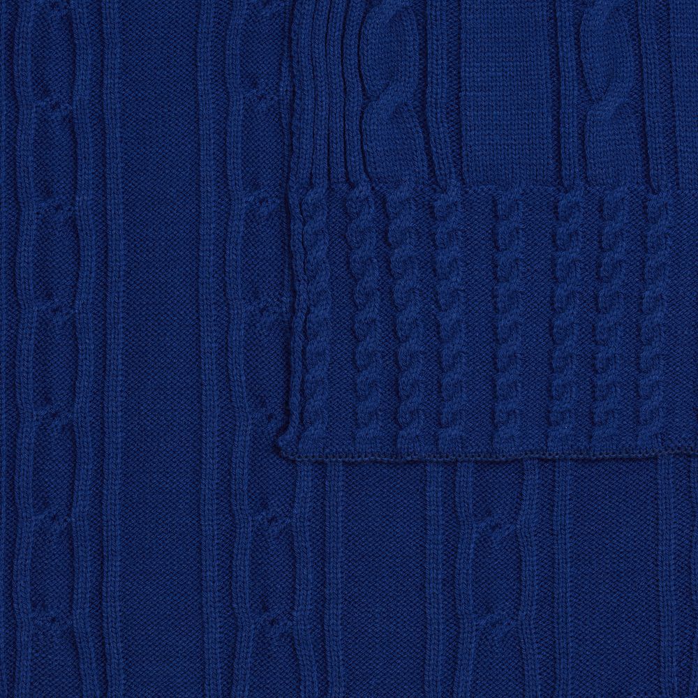 Плед Remitti, темно-синий (кобальт) / Миниатюра WWW (1000)