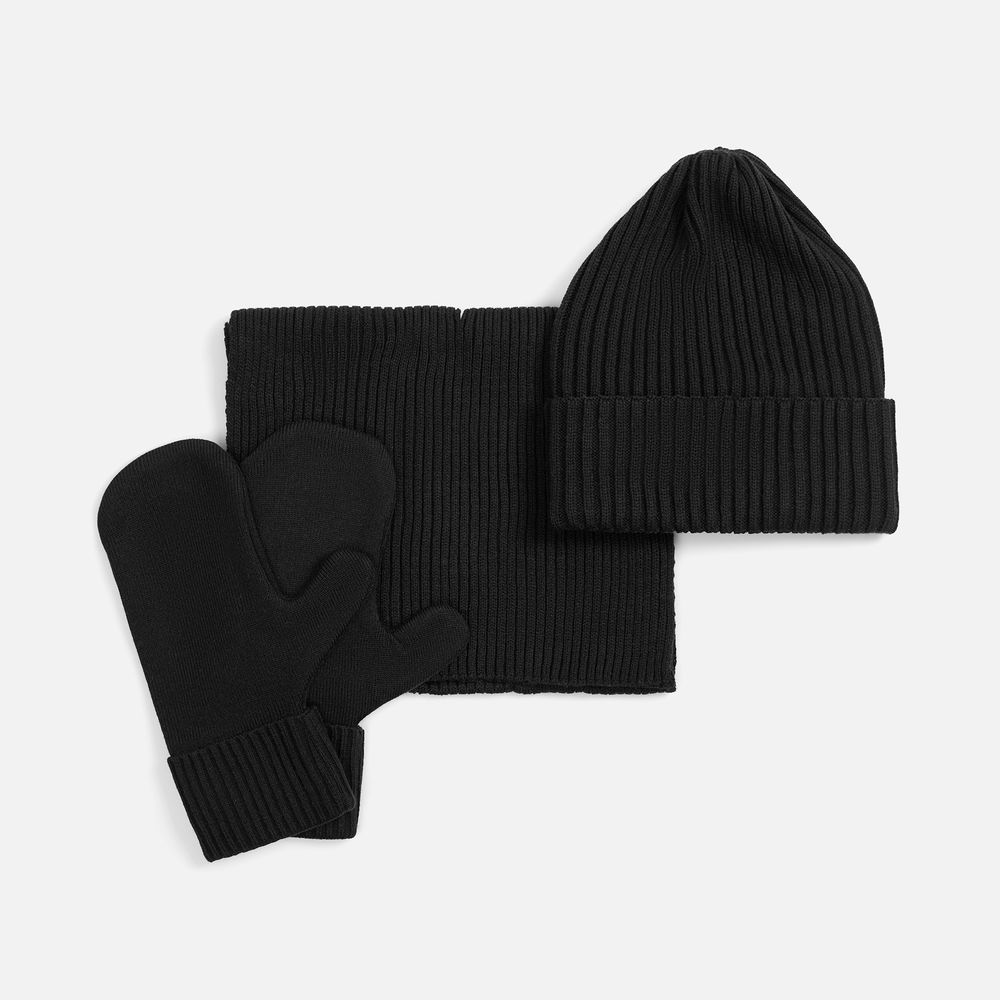 Шарф Yong, черный / Миниатюра WWW (1000)