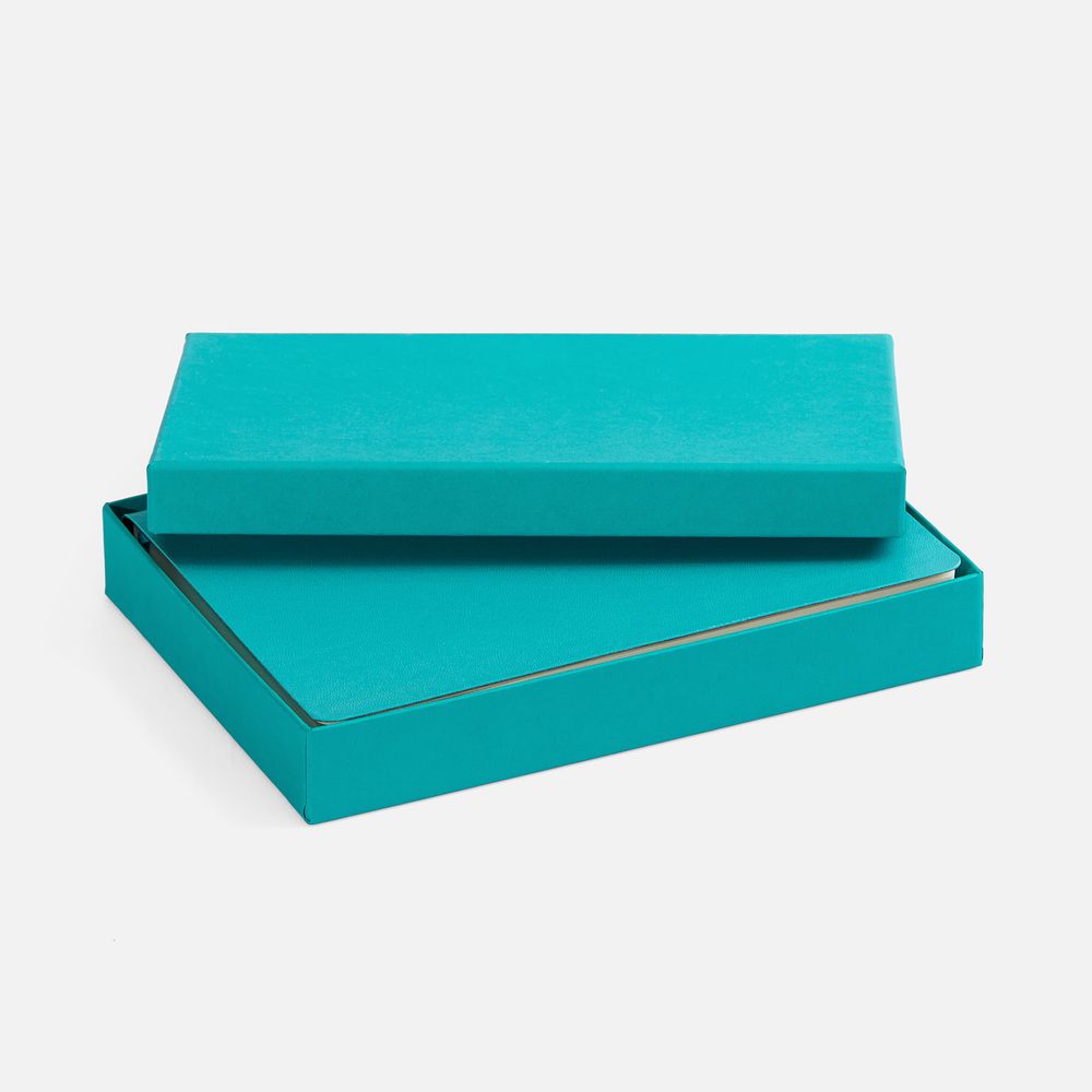 Коробка под ежедневник Startpoint, бирюзовая / Миниатюра WWW (1000)