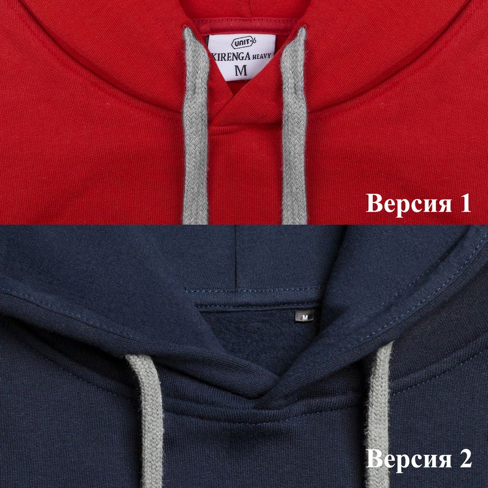 Толстовка с капюшоном Unit Kirenga Heavy, черная / Миниатюра WWW (1000)