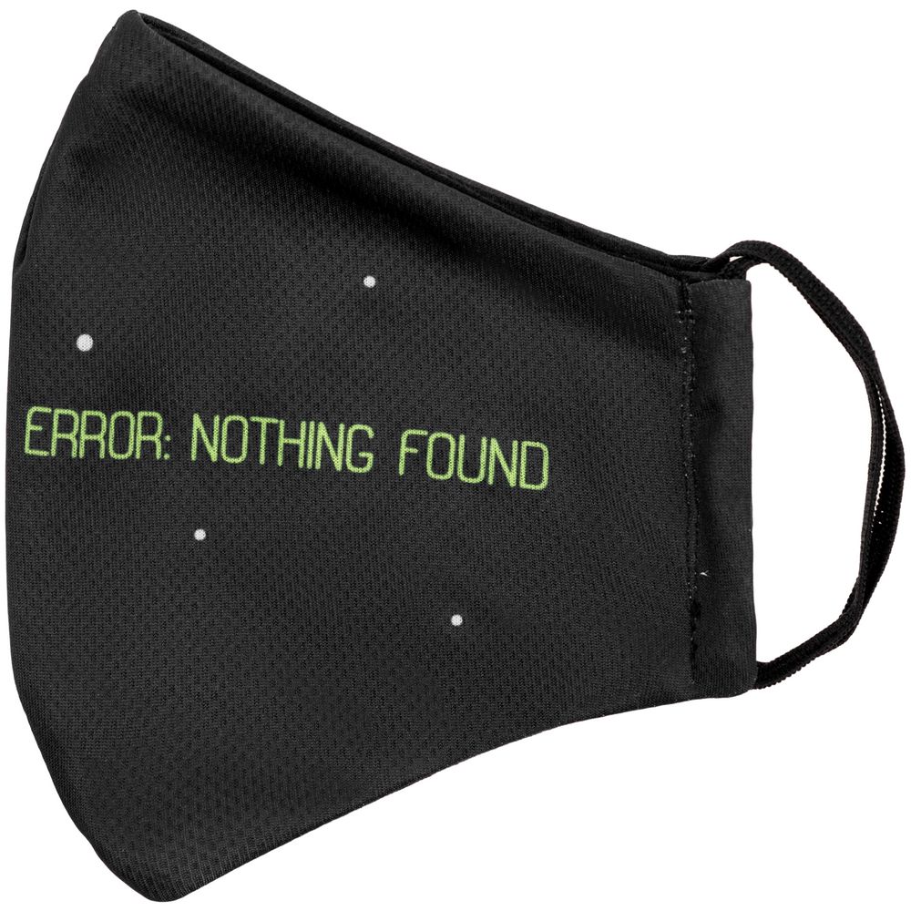 Маска для лица Nothing Found / Миниатюра WWW (1000)