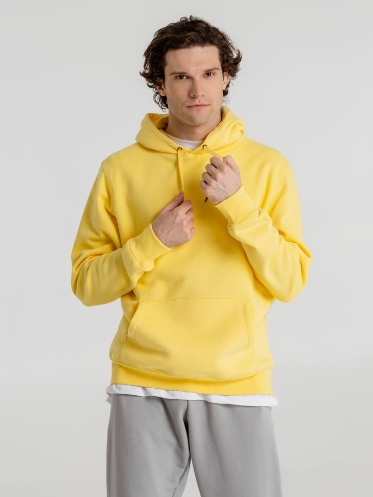 Толстовка с капюшоном унисекс King, желтая / Миниатюра WWW (1000)