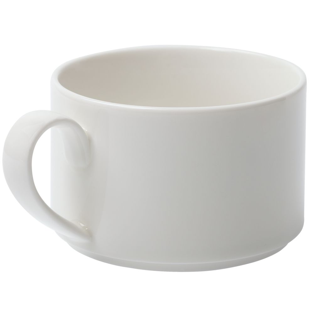 Чайная пара Maxim Diamond, молочно-белая / Миниатюра WWW (1000)