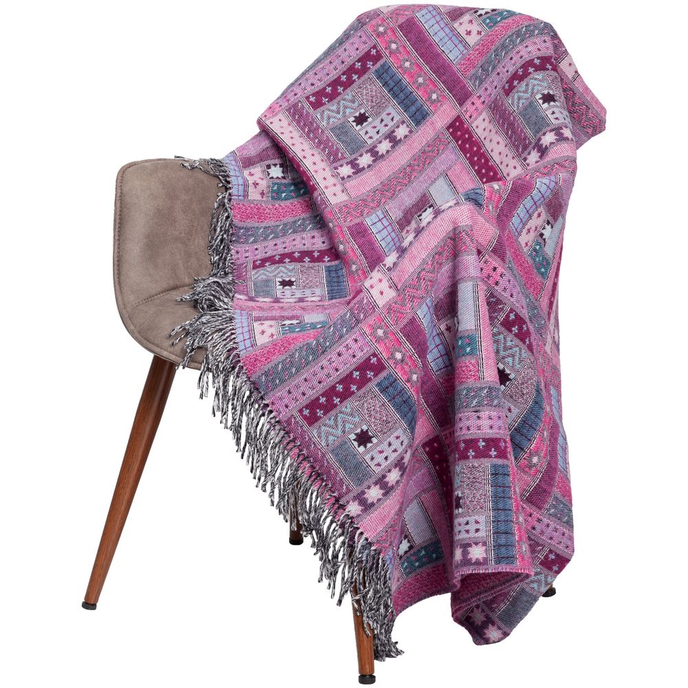 Плед Baltimora, фуксия / Миниатюра WWW (1000)