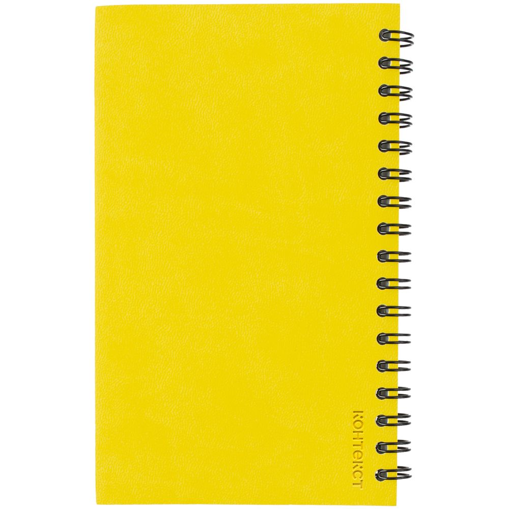 Блокнот Spring Mini, желтый / Миниатюра WWW (1000)