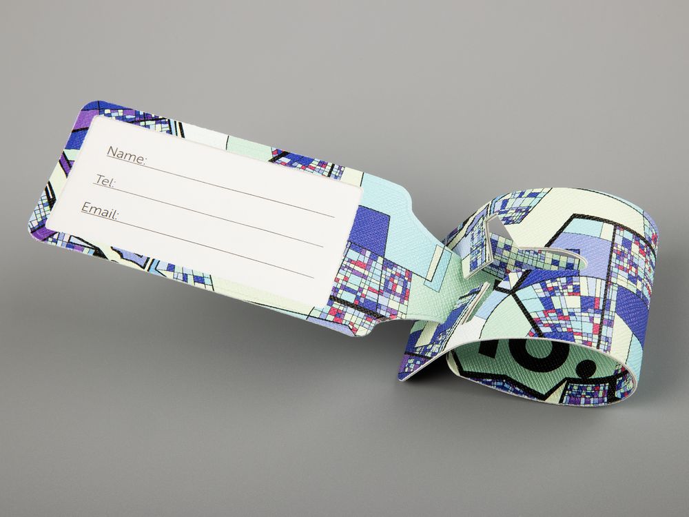 Багажная бирка Saff Travel на заказ / Миниатюра WWW (1000)