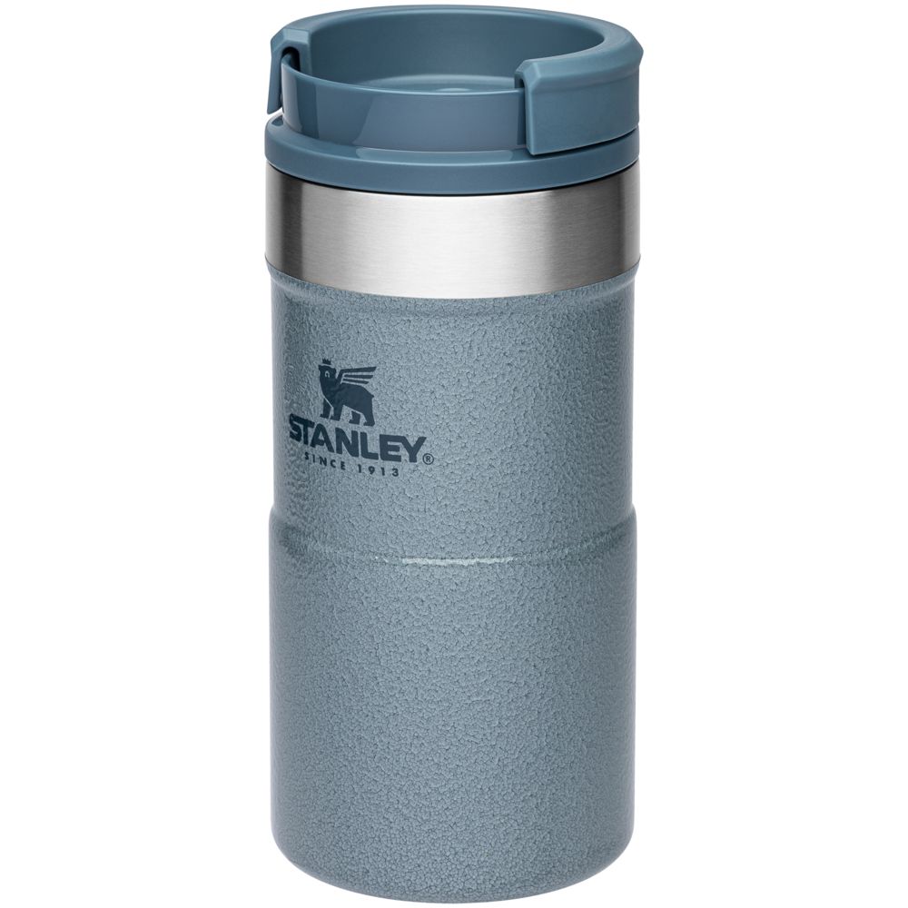 Термокружка Stanley Classic Neverleak 250, голубая / Миниатюра WWW (1000)