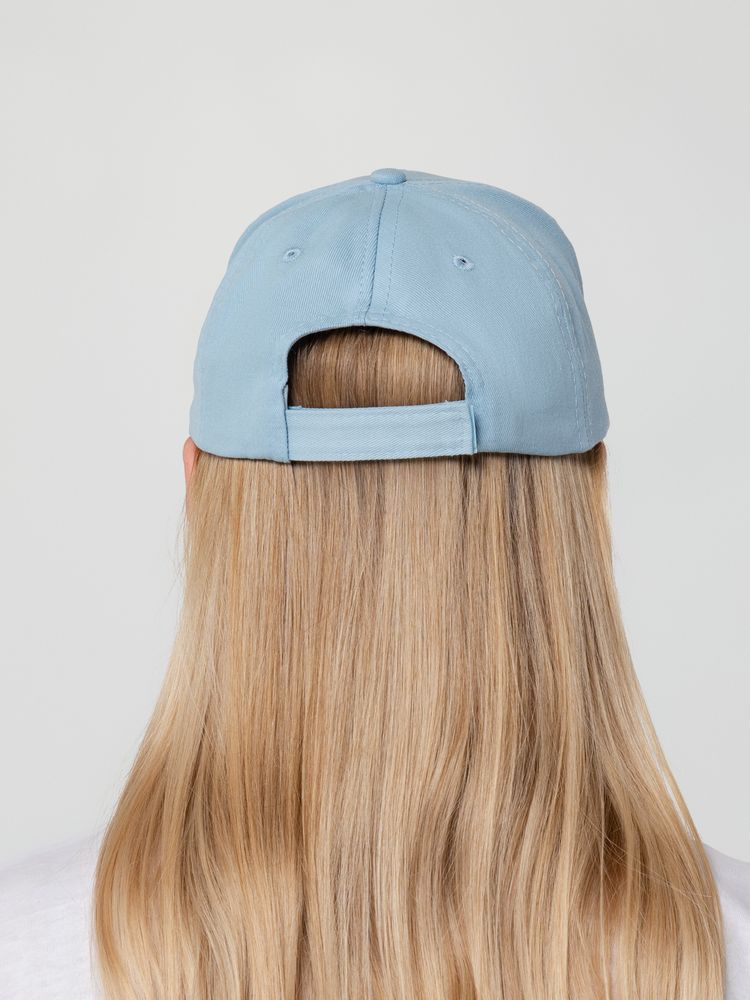 Бейсболка Promo, голубая / Миниатюра WWW (1000)