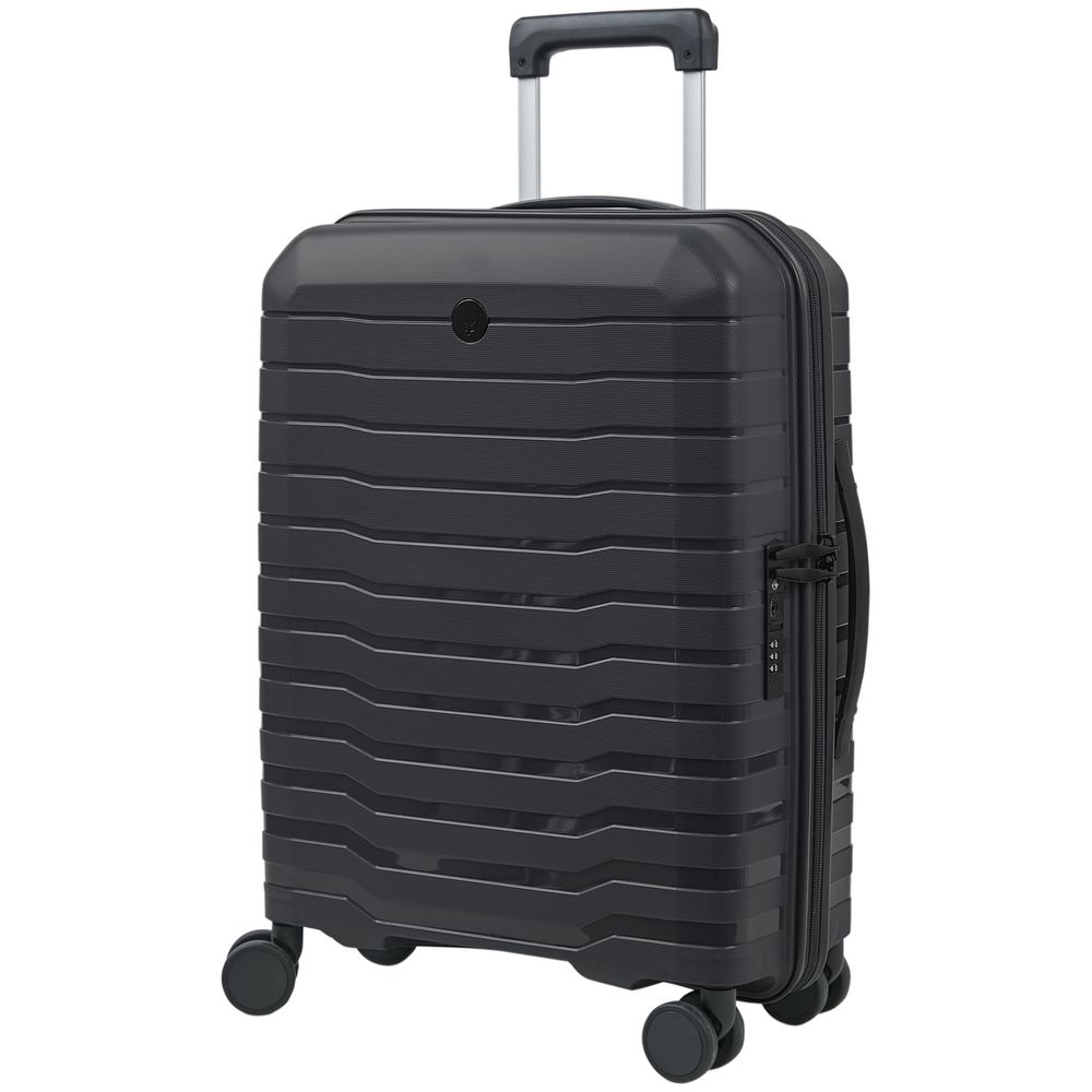 Чемодан Edge S, черный / Миниатюра WWW (1000)