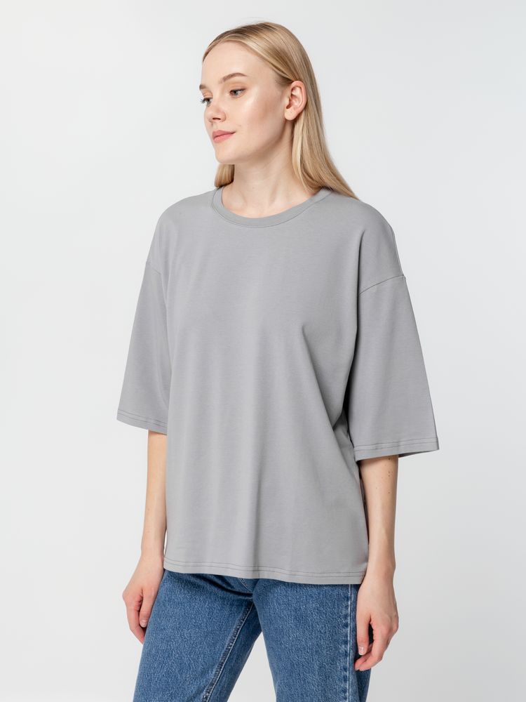 Футболка унисекс оверсайз Street Vibes, серая / Миниатюра WWW (1000)