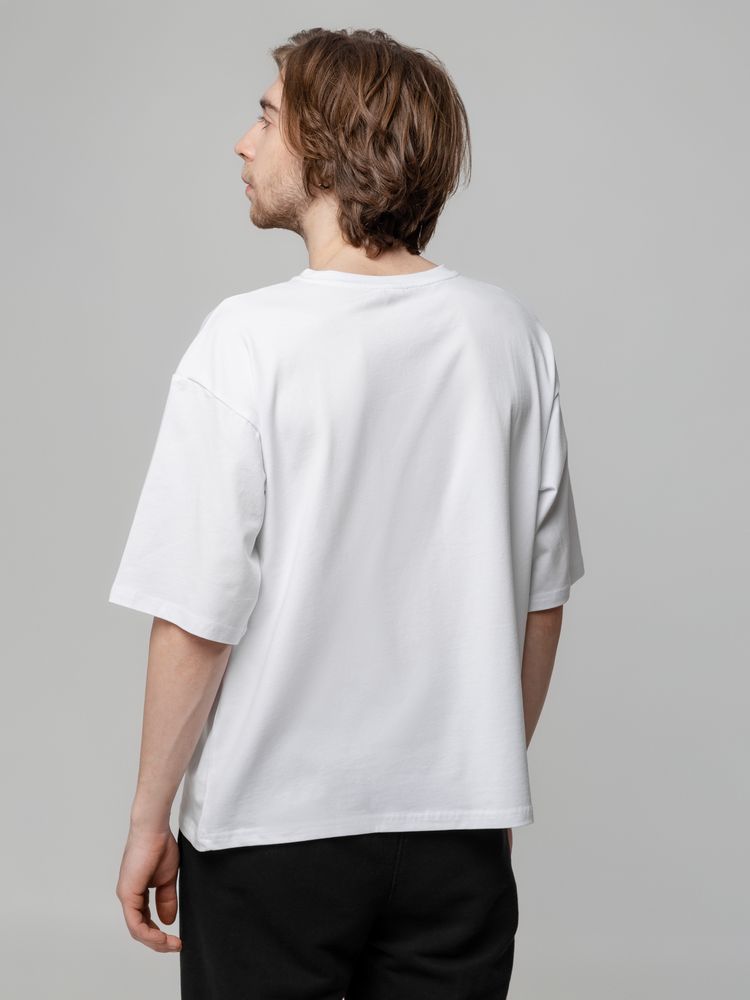 Футболка унисекс оверсайз Street Vibes, молочно-белая / Миниатюра WWW (1000)