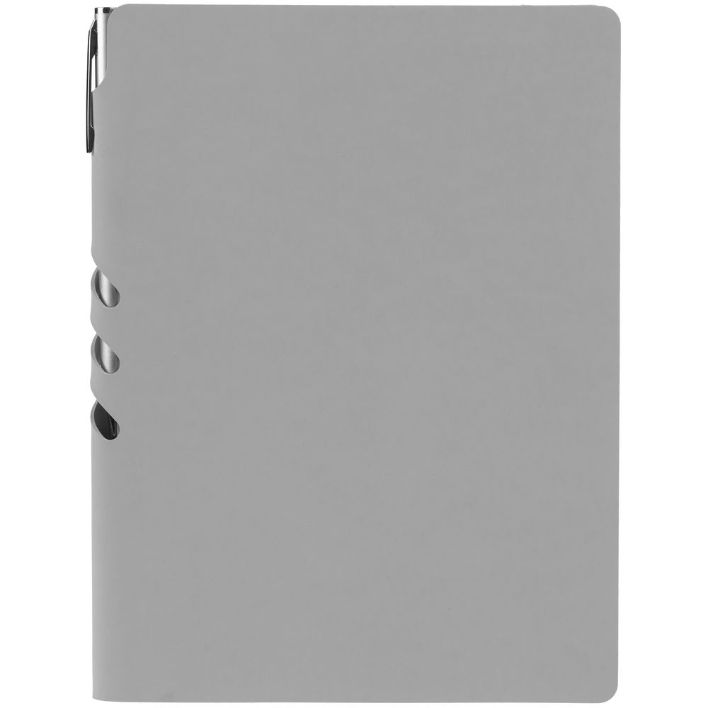 Ежедневник Flexpen Shall, недатированный, серый / Миниатюра WWW (1000)