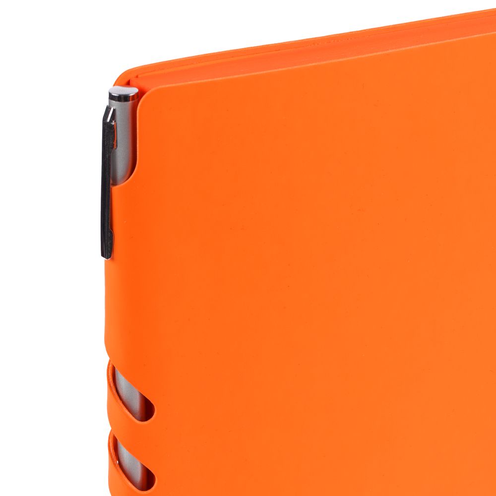 Ежедневник Flexpen Shall, недатированный, оранжевый / Миниатюра WWW (1000)