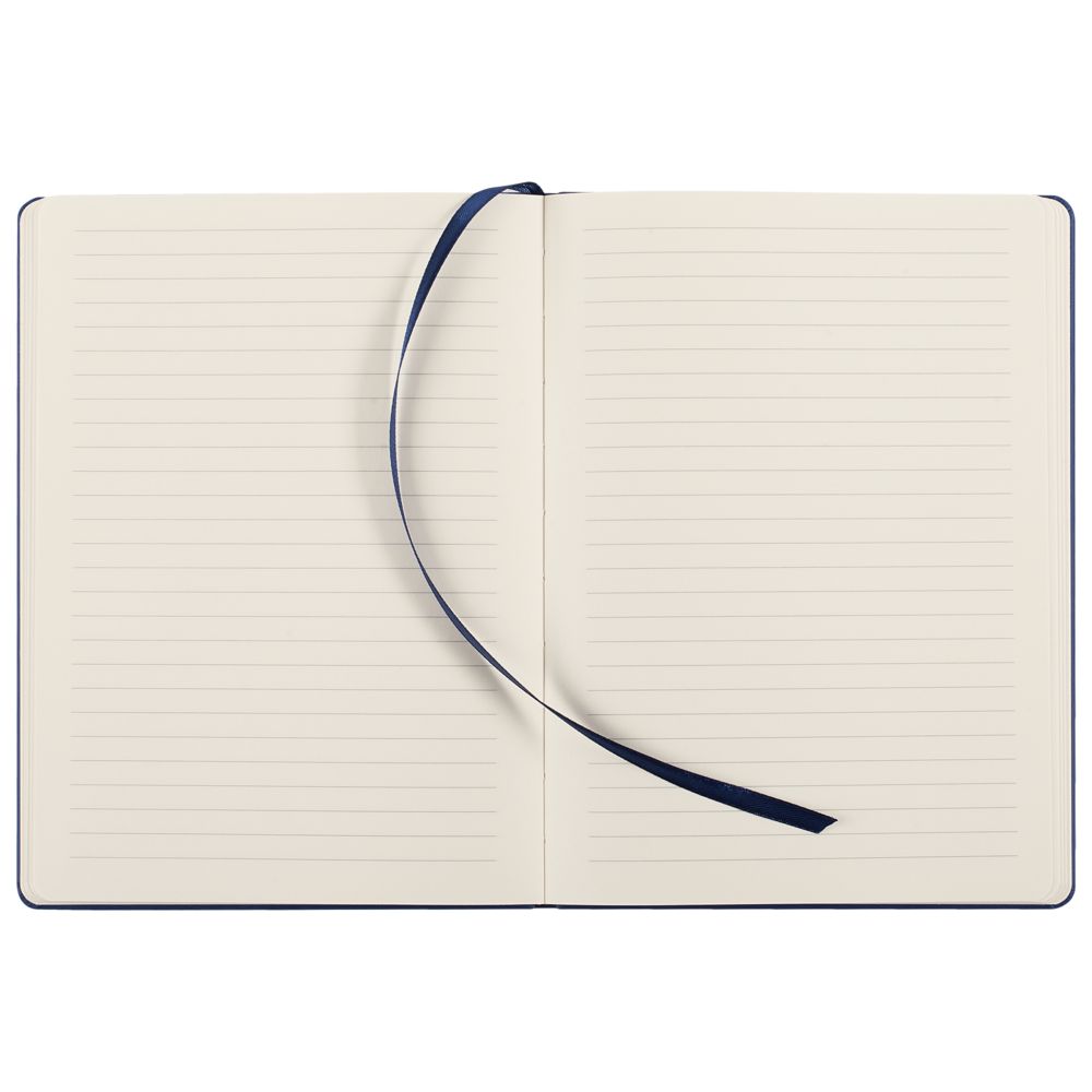 Блокнот Scope, в линейку, синий, с тонированной бумагой / Миниатюра WWW (1000)