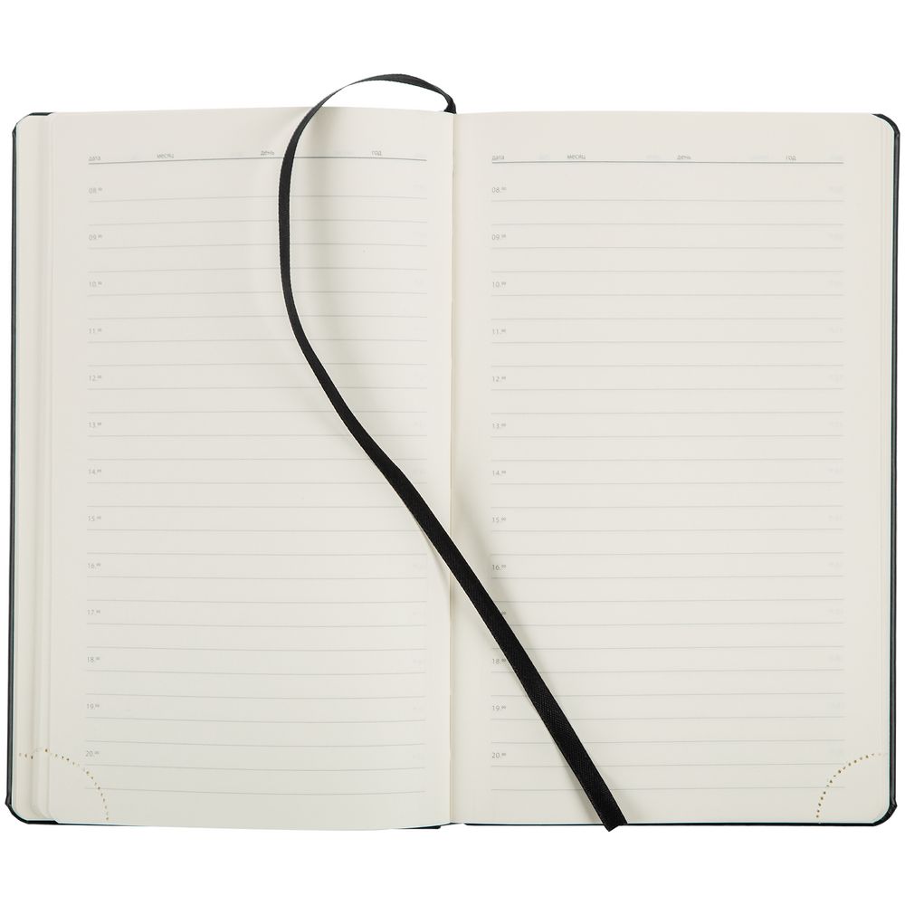 Ежедневник Chakraday, недатированный, черный / Миниатюра WWW (1000)