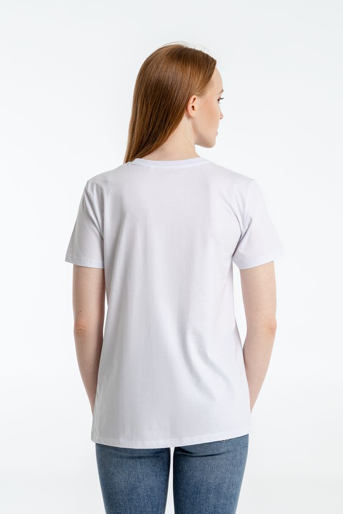 Футболка Not Gluck, белая / Миниатюра WWW (1000)