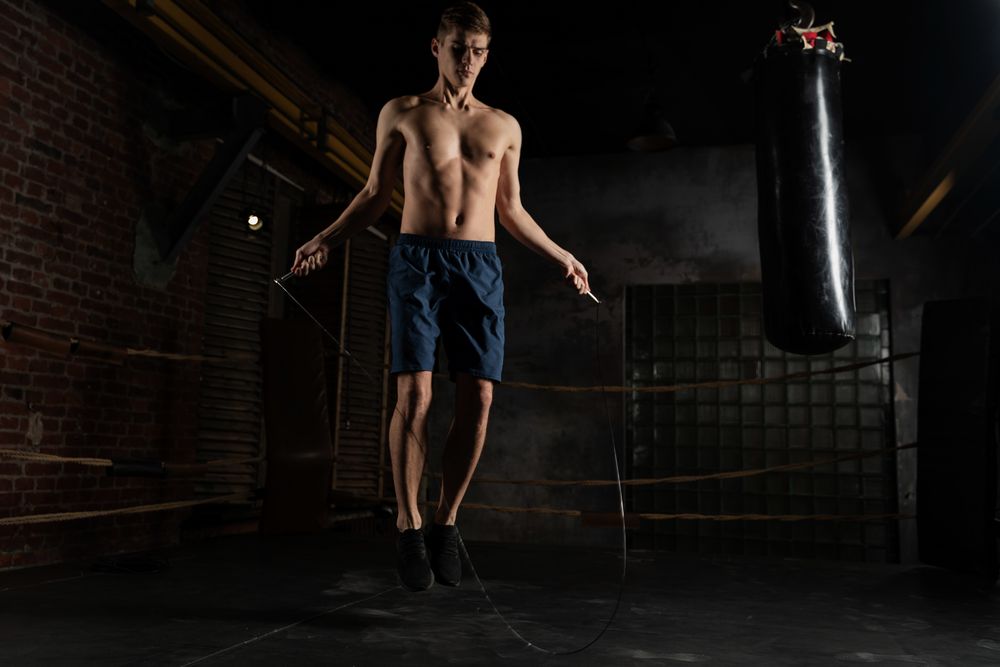 Набор Hard Work — Work Out, со скакалкой / Миниатюра WWW (1000)