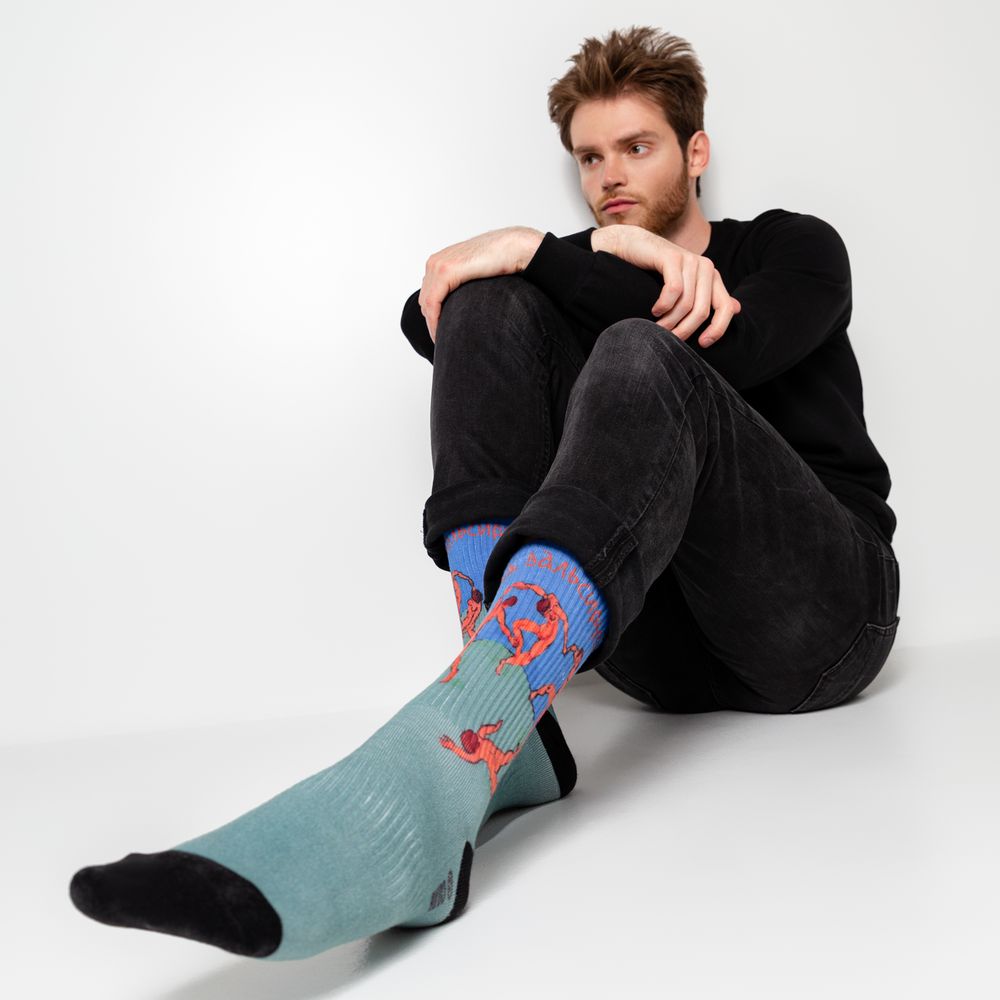 Носки «Пренебречь, вальсируем» / Миниатюра WWW (1000)