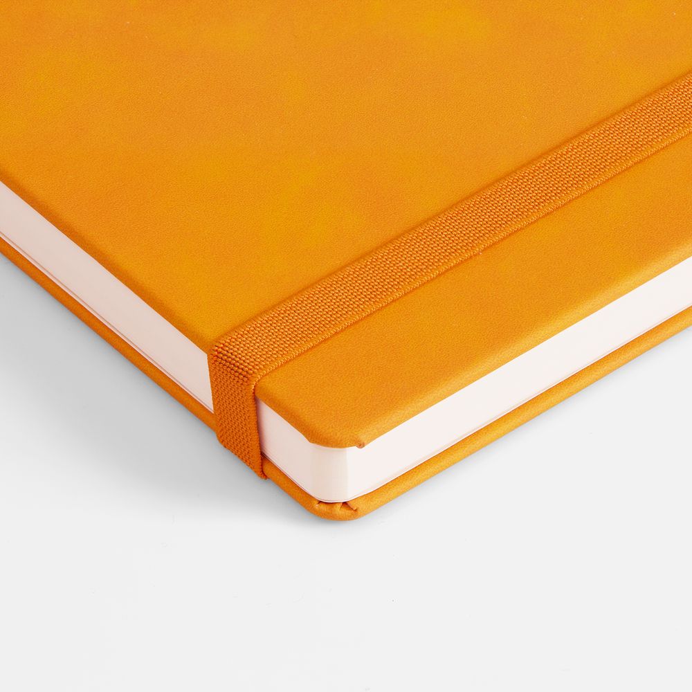 Ежедневник Urban Hard, недатированный, оранжевый / Миниатюра WWW (1000)