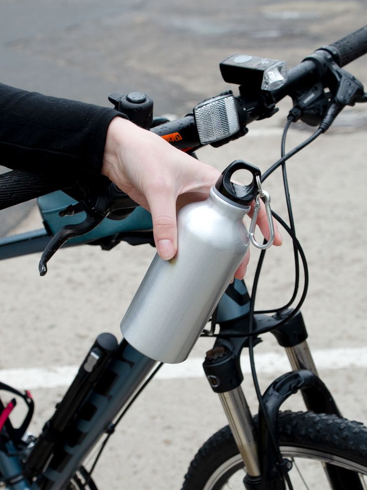 Бутылка для спорта Re-Source, серебристая / Миниатюра WWW (1000)