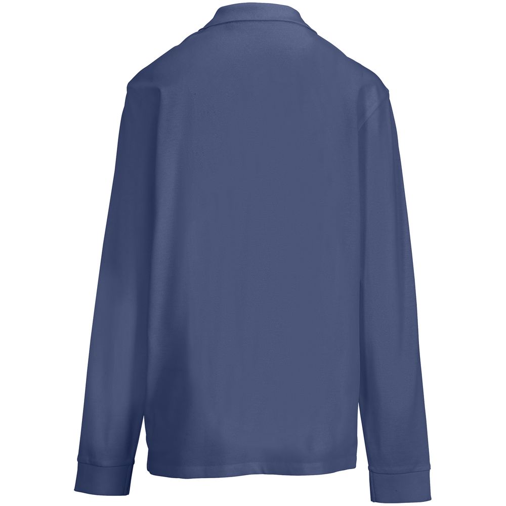 Рубашка поло унисекс с длинным рукавом Pacific LSL, синяя (джинс) / Миниатюра WWW (1000)