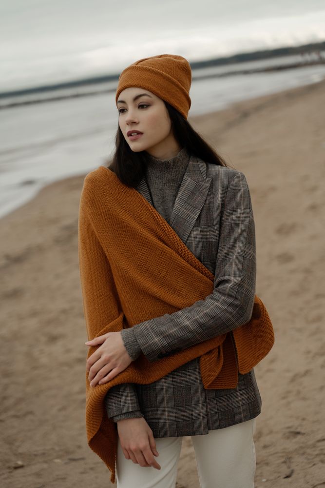 Шапка Greta, горчичная / Миниатюра WWW (1000)