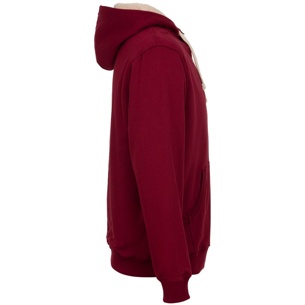 Толстовка на молнии Kulonga Sherpa, бордовая / Миниатюра WWW (1000)