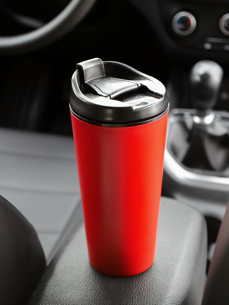 Термостакан Edda, красный / Миниатюра WWW (1000)