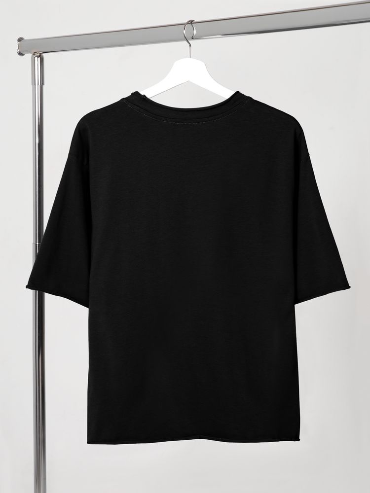 Футболка оверсайз Vozduh 2.0, темно-серая (графит) / Миниатюра WWW (1000)