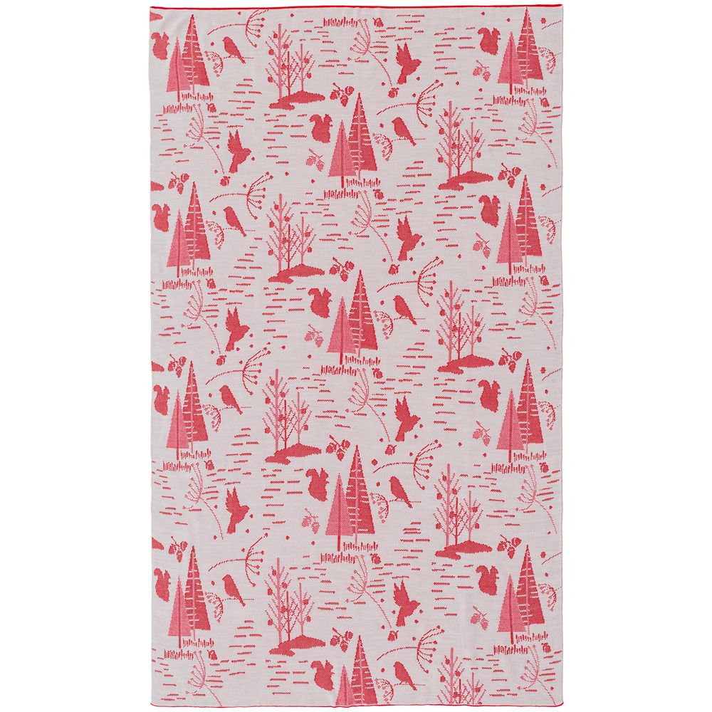 Плед «Русские сказки», красный / Миниатюра WWW (1000)