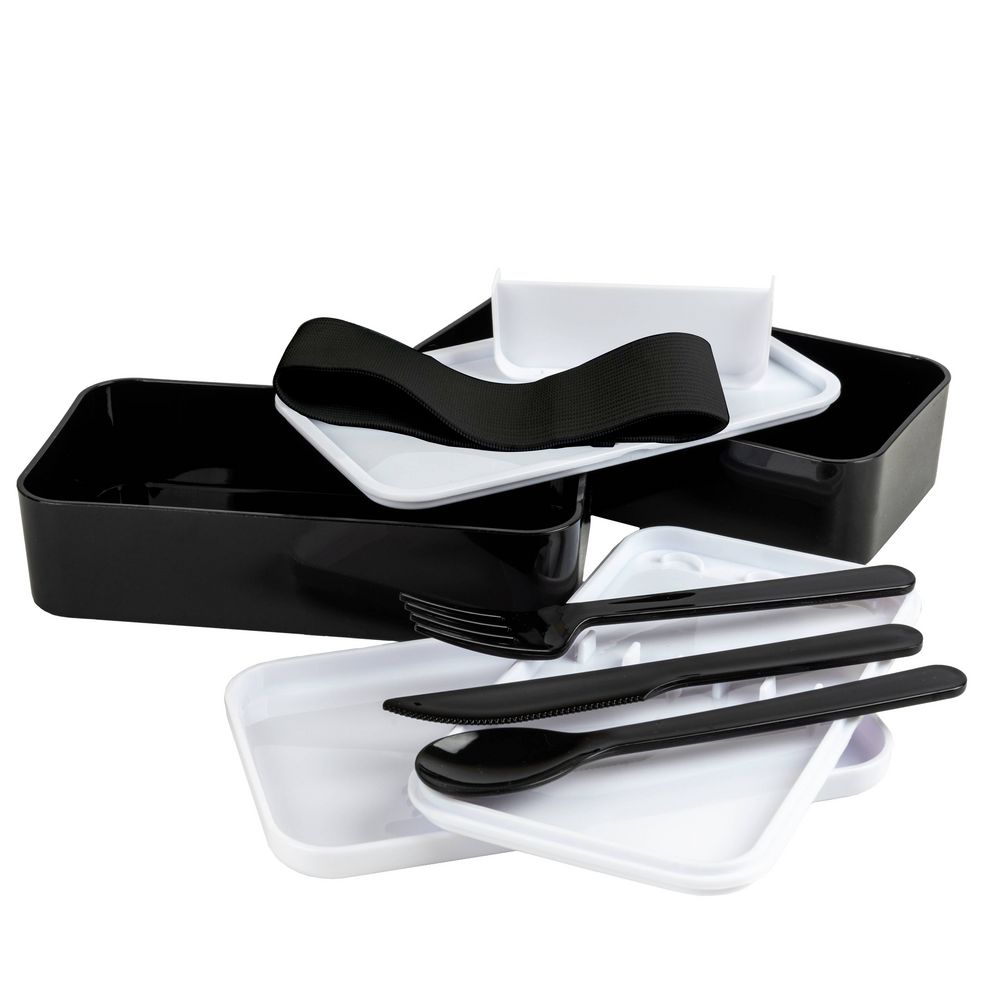 Ланчбокс Pure, черный / Миниатюра WWW (1000)