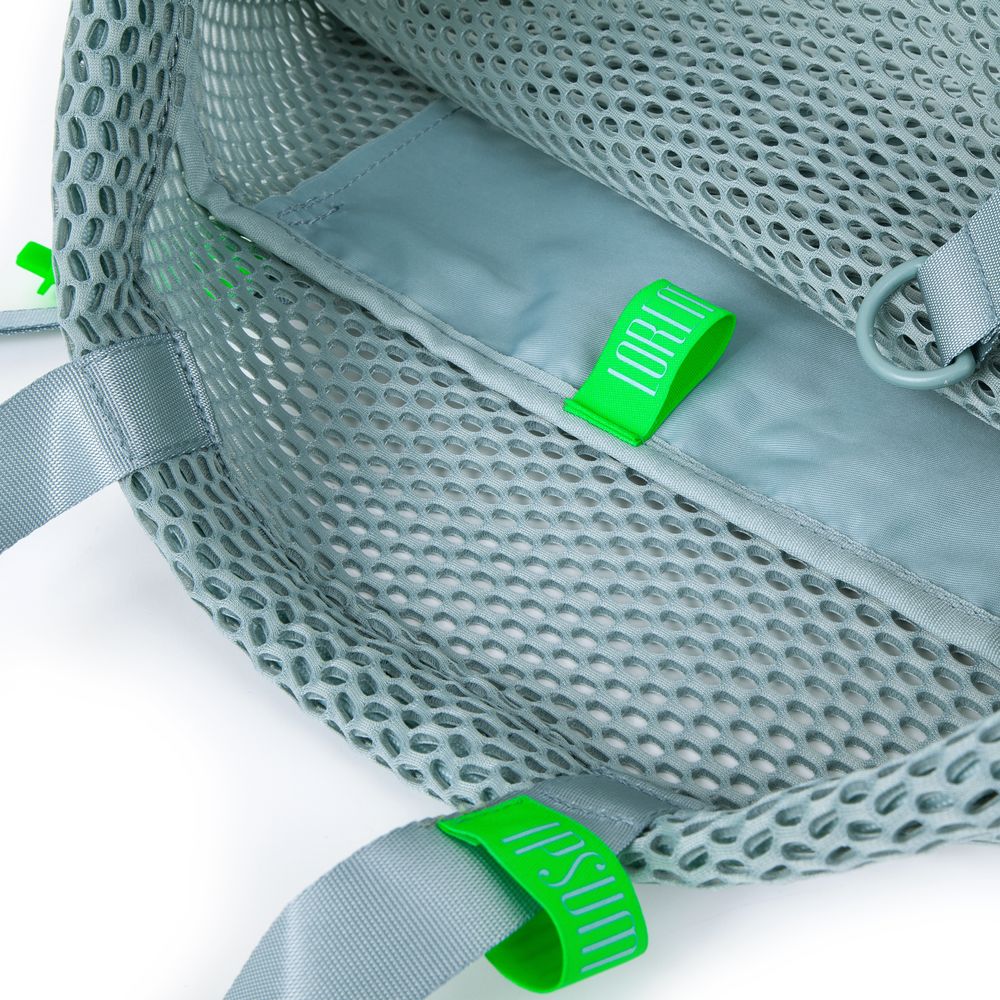 Рюкзак-мешок Verkko, серо-голубой / Миниатюра нанесения (1000)