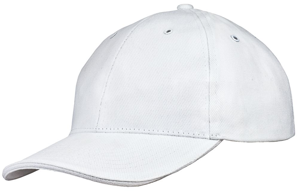 Бейсболка Generic, белая / Миниатюра WWW (1000)