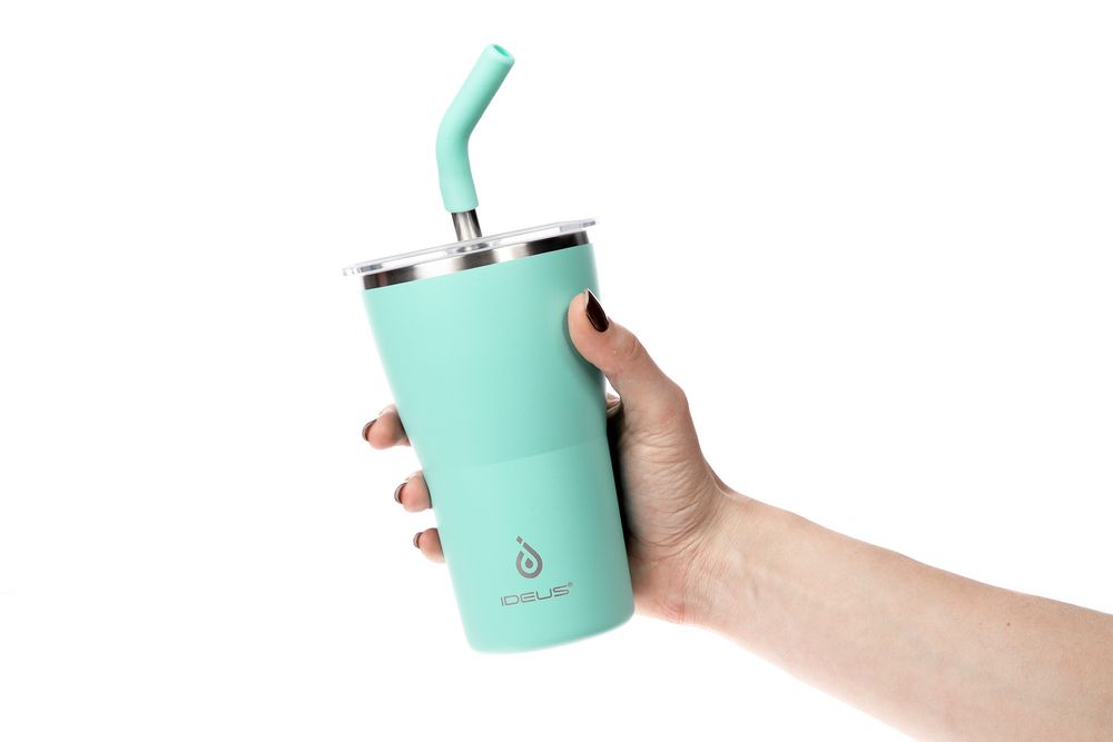 Термостакан Sapporo, бирюзовый / Миниатюра WWW (1000)