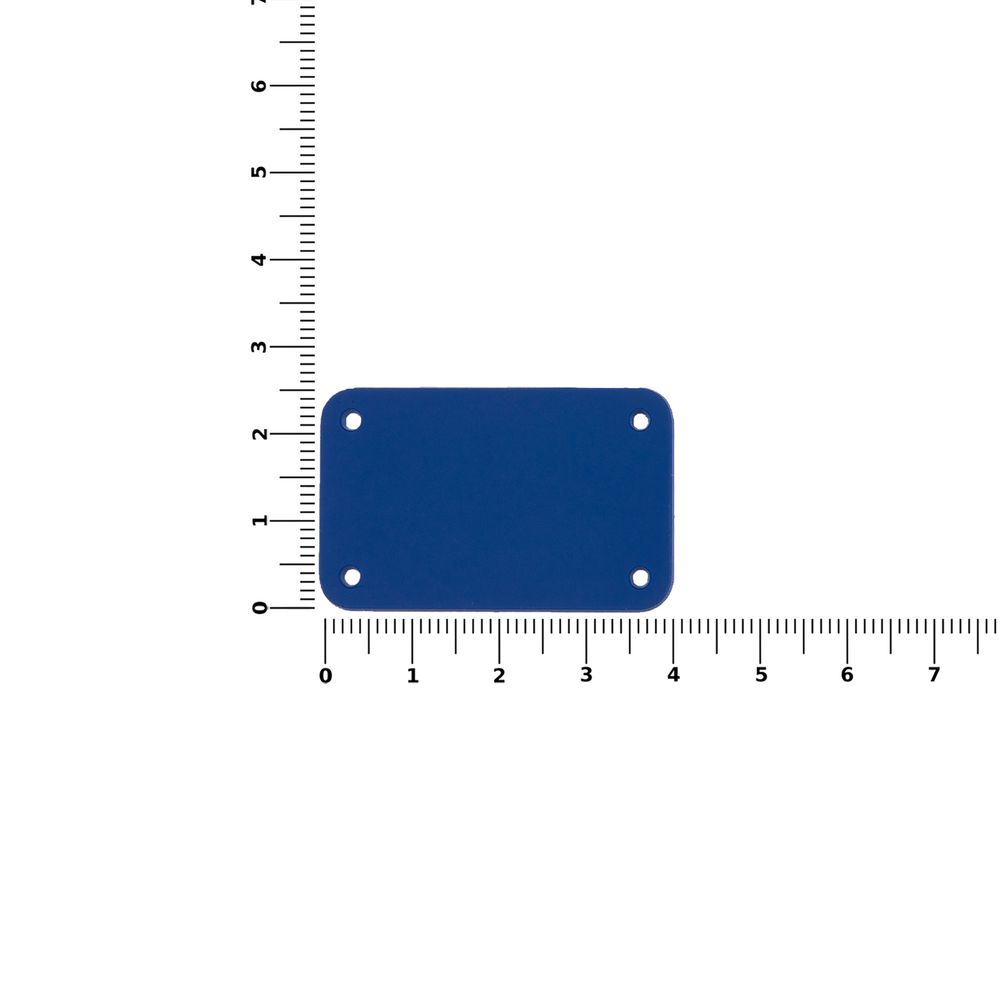 Лейбл из ПВХ Kreta, S, синий / Миниатюра WWW (1000)