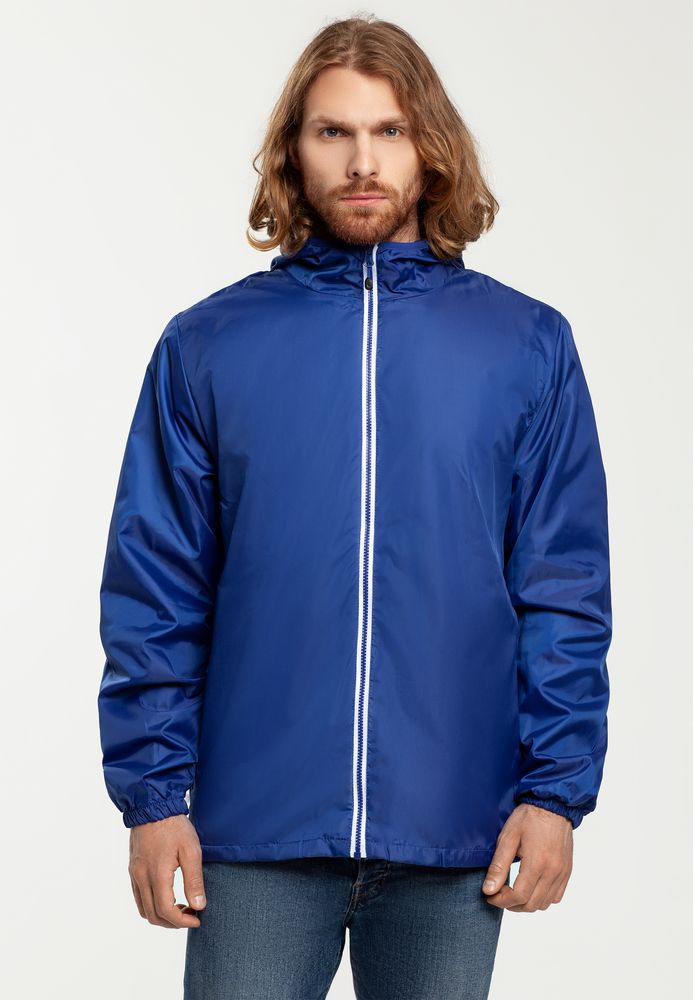 Ветровка мужская Fastplant синяя / Миниатюра WWW (1000)