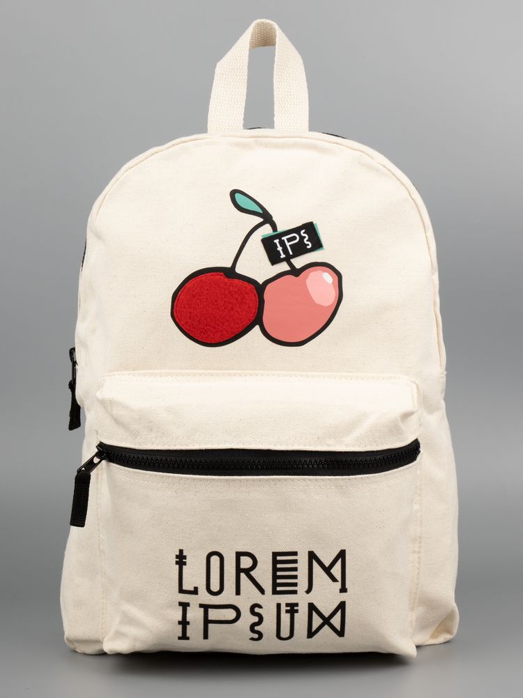 Шеврон из фетра Felt S, красный / Миниатюра нанесения (1000)