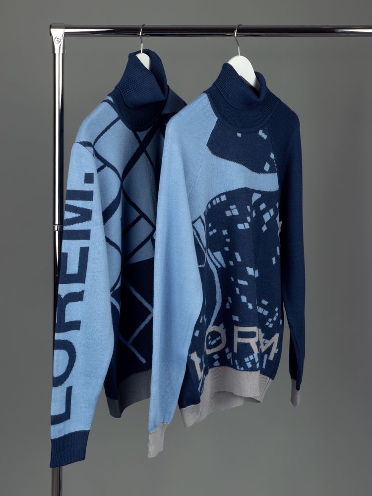 Свитер на заказ Tricksy Net, полушерсть / Миниатюра WWW (1000)