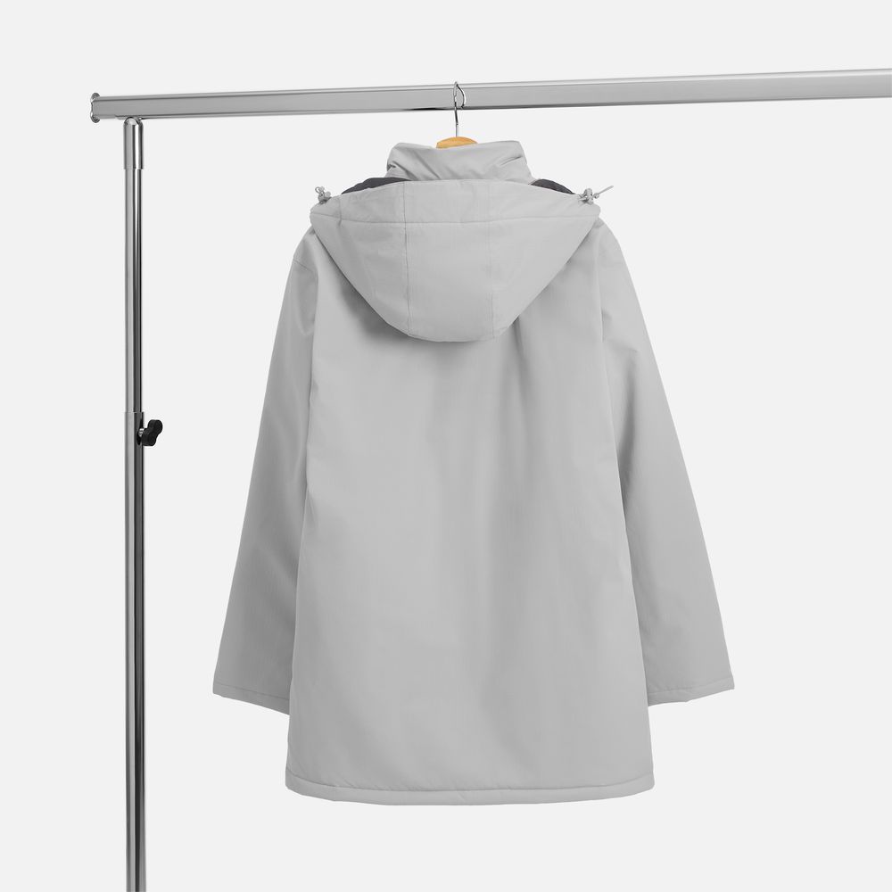 Куртка-парка унисекс Sfera, светло-серая / Миниатюра WWW (1000)