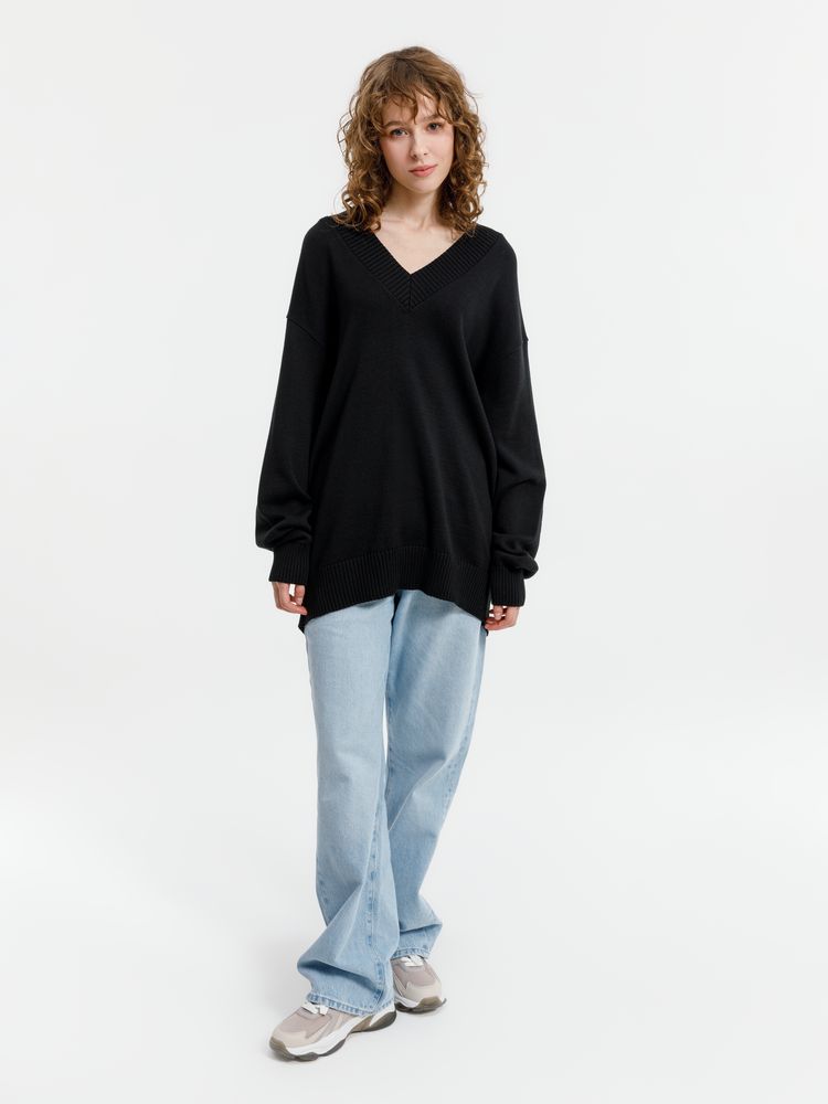 Джемпер Siluetti Stillan, черный / Миниатюра WWW (1000)