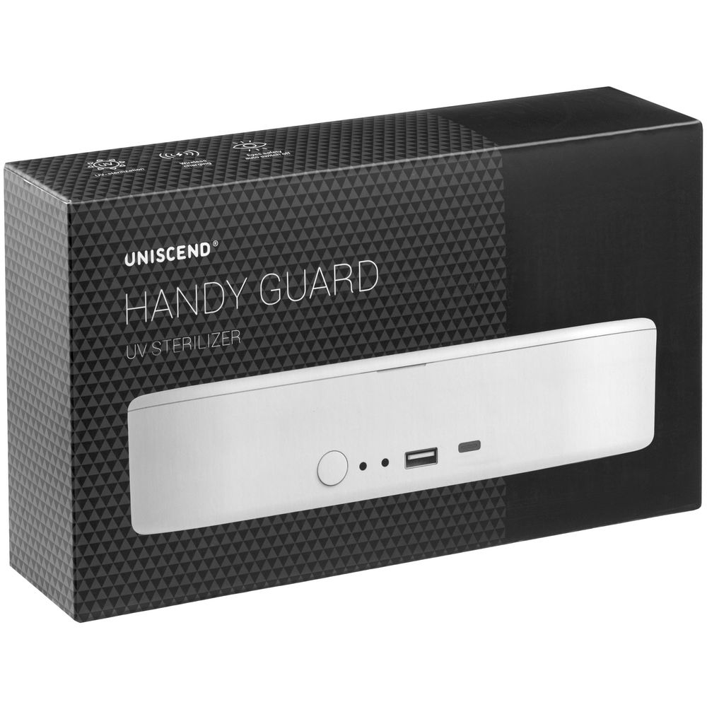 Стерилизатор c беспроводной зарядкой Handy Guard, белый / Миниатюра WWW (1000)