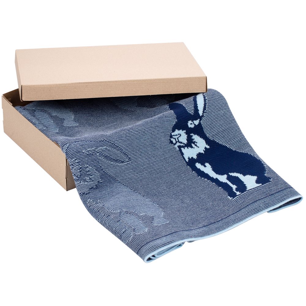 Плед Stereo Bunny, синий / Миниатюра WWW (1000)