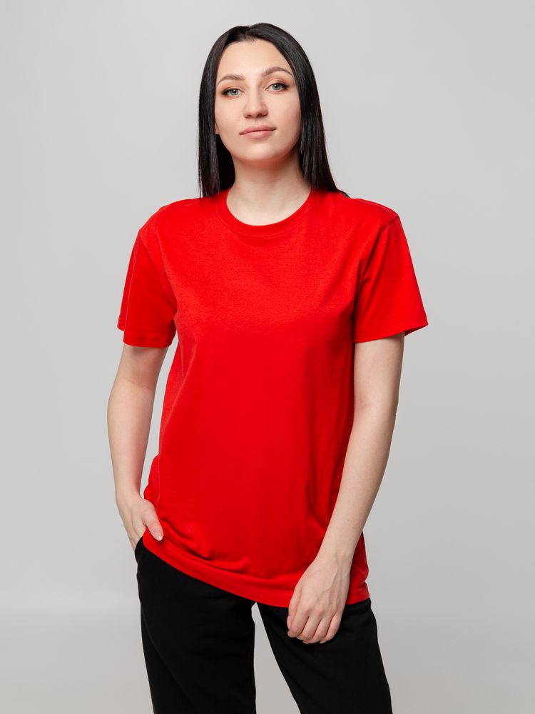 Футболка унисекс T-bolka 140, красная / Миниатюра WWW (1000)