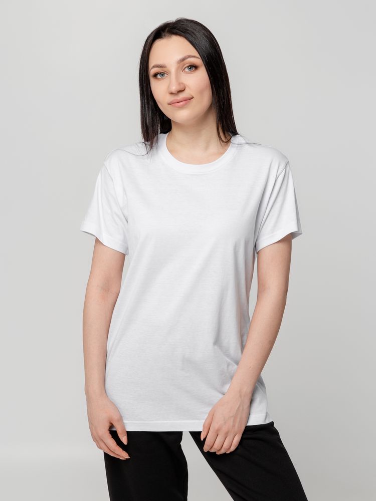 Футболка унисекс T-bolka 140, белая / Миниатюра WWW (1000)