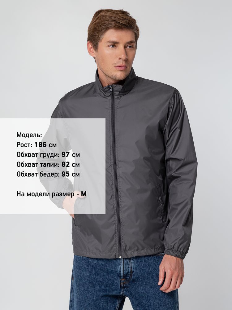 Ветровка Kivach, темно-серая (графит) / Миниатюра WWW (1000)