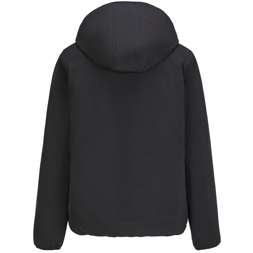 Куртка софтшелл с капюшоном женская Falcon Women, черная / Миниатюра WWW (1000)