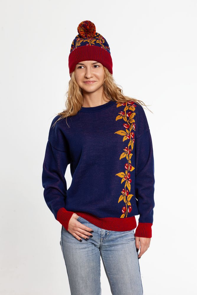 Джемпер Pick The Berry, синий / Миниатюра WWW (1000)