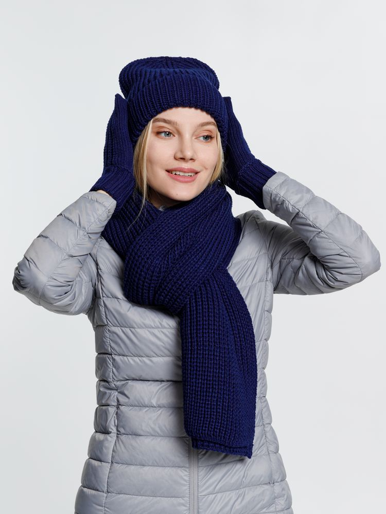 Шарф Nordkyn, темно-синий / Миниатюра WWW (1000)