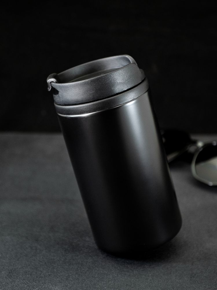 Термостакан Canella, черный / Миниатюра WWW (1000)